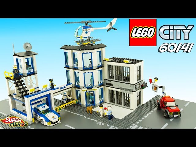 LEGO CITY Le Commissariat de Police 60141 Review Speed Build français 