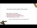Understanding Rhyme Schemes