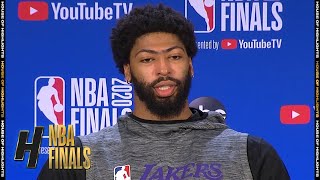 Anthony Davis  Full Interview - Game 1 Preview | Lakers vs Heat | 2020 NBA Finals