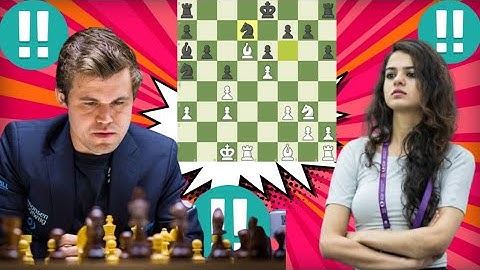 Super Magnus Carlsen vs Tania Sachdev 12