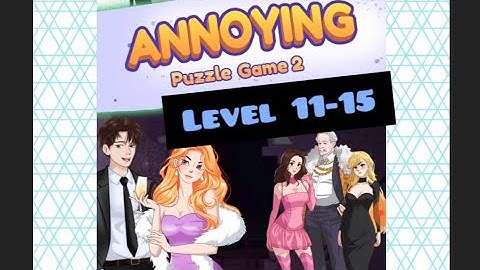 Annoying Puzzle game 2  level 11 12 13 14 & 15 gameplay walkthrough #video