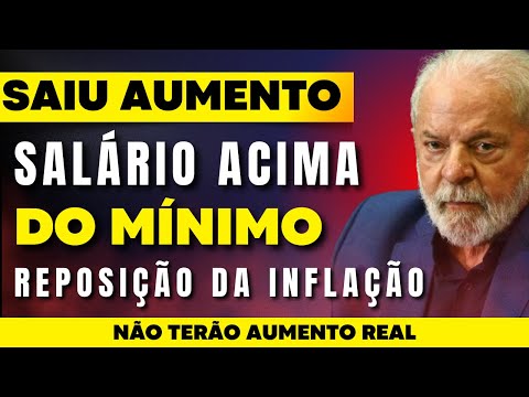 Saiu reajuste salarial