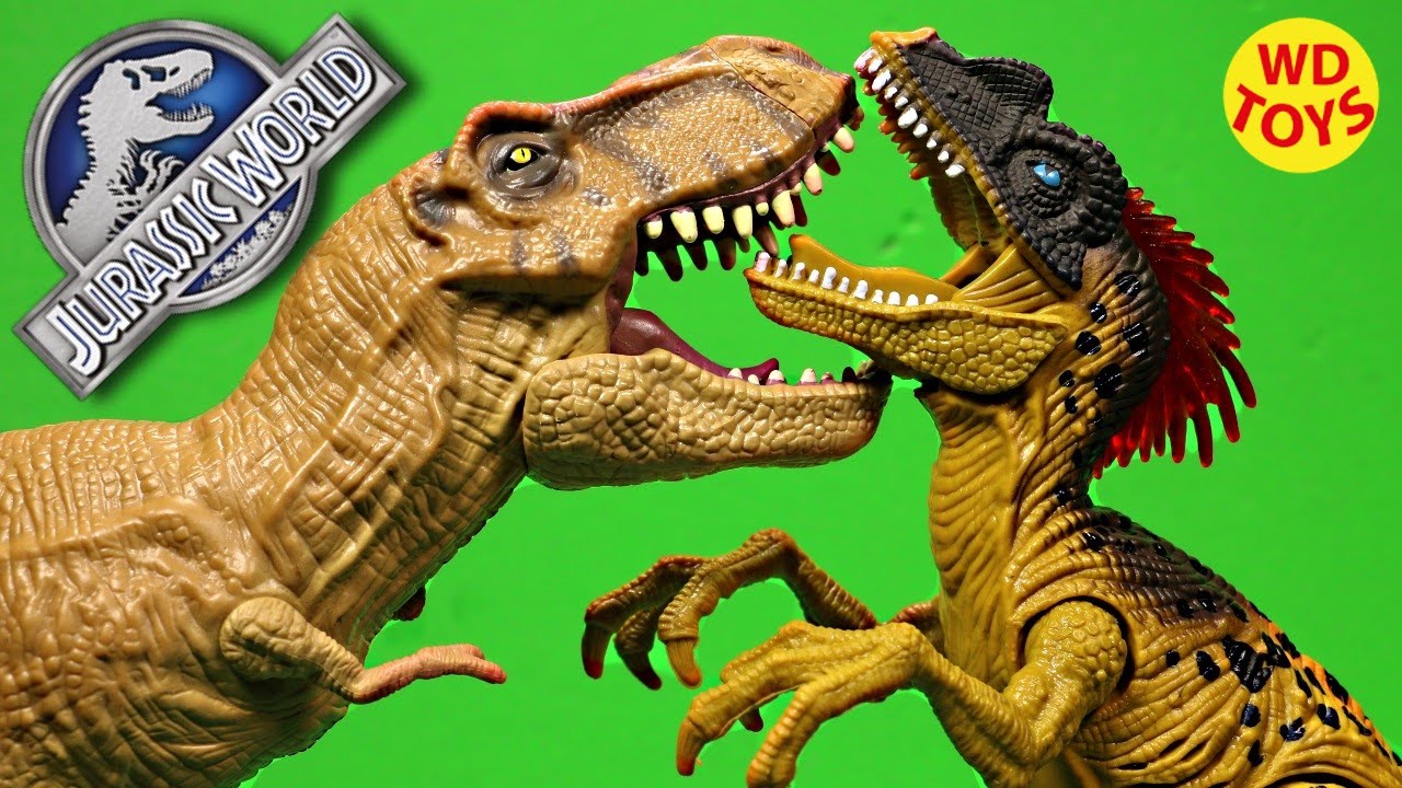 T-Rex - WD Light Toys YouTube Velociraptor Planet Review Sound By Animal Jurassic World Unboxing, Vs &