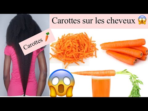 Vidéo: Comment Utiliser Les Carottes Pour La Croissance Des Cheveux - Huile, Masques Et Spray