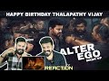 Thalapathy vijay birt.ay mashup 2023 reaction malayalam leo first single look  entertainment kizhi