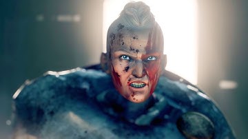 Predator: Killer of Killers (2025) - Ursa’s Son Anders Killing Zoran By Cut His Head - Scene (HD)