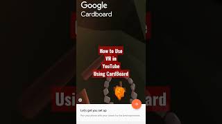 How to Use VR in YouTube Using Cardboard | Google Virtual Reality #shorts #youtubeshorts #google screenshot 2