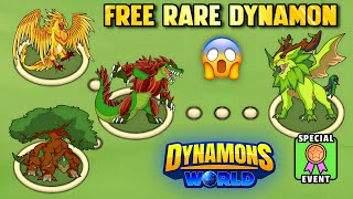 Got Free Rare Dynamon in dynamons world event | How to get free dynamon in dynamons world |