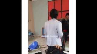BTS Lucunya Tingkah Aliando, Prilly, dan Pemain lain di Lokasi Syuting (cr as wm)