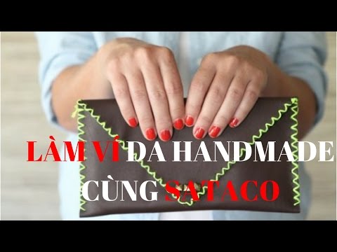 Cách Làm Ví Da Handmade | Đặt Làm Ví Nam Nữ Handmade Thủ Công