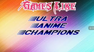 Games Like Ultra Anime Champions screenshot 4