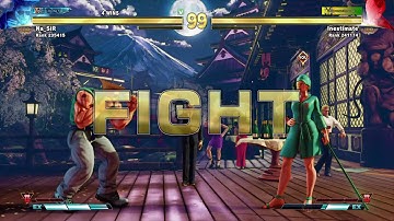 Low Level SFV Ranked - Falke (Me) vs Guile