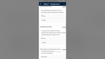 JULY NPTEL Admixture and Special concrete week 7 assignment 7#nptel2023