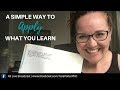 A Simple Way to Actually APPLY What You Learn