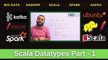 Data Types and Variables in Scala-Part 1 | Scala Data Types | Big Data |@OnlineLearningCenterIndia​