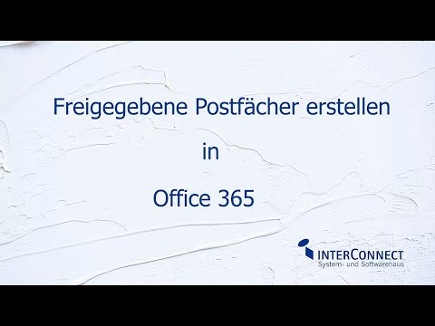 Video: Wie füge ich dem Office 365-Postfach Berechtigungen hinzu?