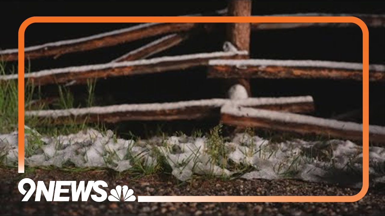 Colorado sees first snow of the season - YouTube