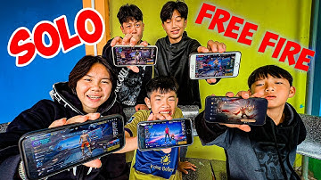 Thái Chuối Vlog Thử Thách Game Sinh Tồn Thưởng 500K - Trẻ Trâu Solo Free Fire Tấu Hài