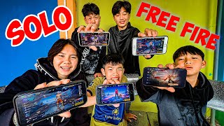 Thái Chuối Vlog Thử Thách Game Sinh Tồn Thưởng 500K - Trẻ Trâu Solo Free Fire Tấu Hài