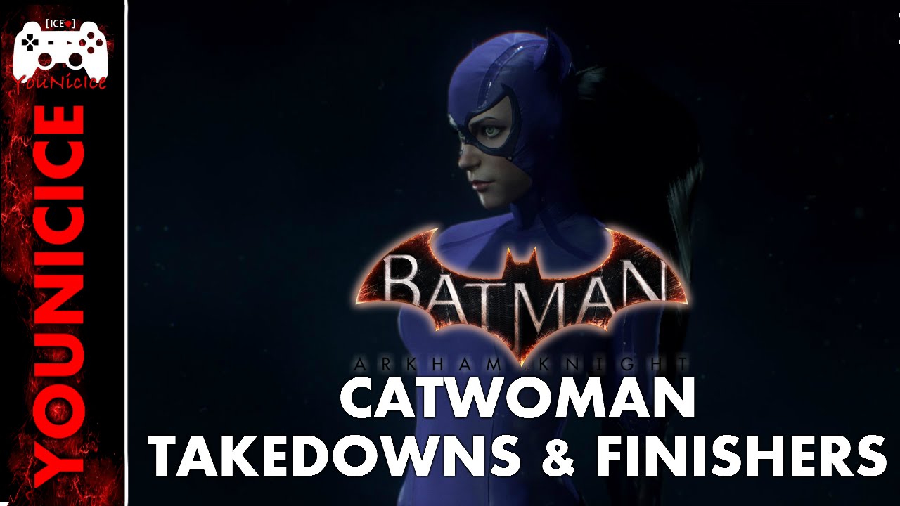 Batman Arkham Knight Catwoman Takedowns Finishers Finishing Batman Arkham Knight Catwoman Takedowns Finishers Finishing Moves Bat Family Skin Pack