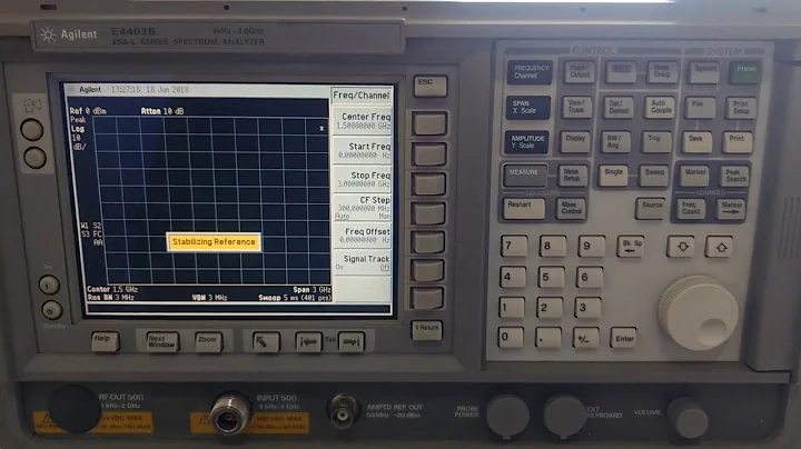 (Vendo) Analizador de Espectro Agilent E4403B