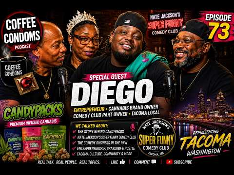 COFFE AND CONDOMS 73: From CandyPacks to Comedy Clubs... Building a Brand with Diego West