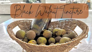 Human Dewormer / Black Walnut Tincture