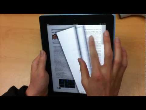 [KAIST ITC] Smart E-Book Interface Prototype Demo