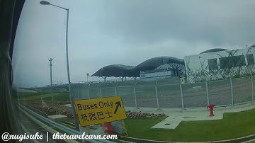 [Bus Ride] Crossing From Macau to Hong Kong via HongKong-Zhuhai-Macao Bridge (HZMB)