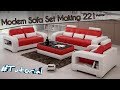 Tutorial cara membuat sofa set modern design 221 | From INDONESIA