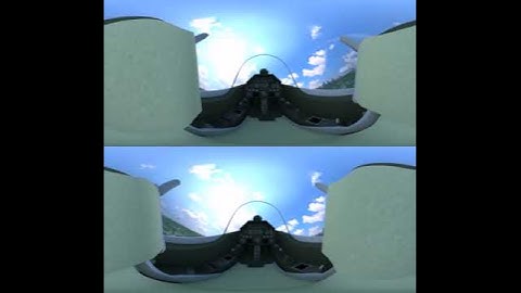Testing 360 degree video with vray in 3ds max