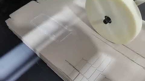 Window Patching machine for Tissue box