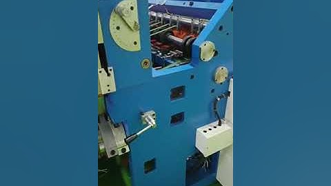 Fully Automatic Notebook Making Machine. Very fast and Productive.