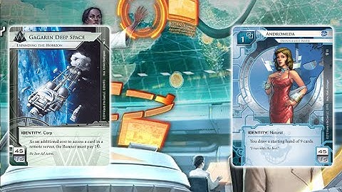 Android Netrunner: SPACE RACE [2/2]