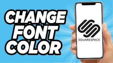 How To Change Font Color In Squarespace - EASY!
