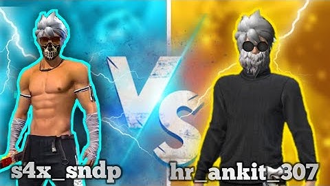 NOBE FRIEND 😂1V1 COSTOM S4X_SNDP🤡 VS HR_ANKIT_307💀##freefire#trending