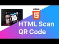 HTML QrCode Scanner with Javascript