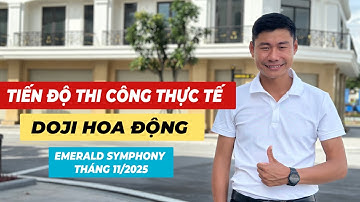 [ FLY CAM ] TOÀN CẢNH TIẾN ĐỘ THI CÔNG DỰ ÁN DOJI HOA ĐỘNG | EMERALD SYMPHONY THÁNG 11/2025.