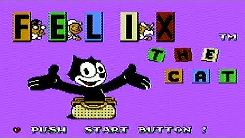 Felix the Cat (Hudson Soft, 1992) - NES Gameplay SD