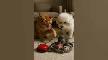 Will It Press the Trap?Brains Over Brawn — The Cat Outsmarts Its Prey