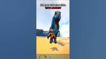 KILLING GIGA WITH GIGANTOPITHECUS #shorts #memes #ark #sigma