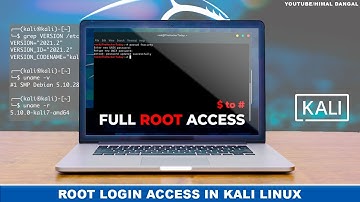 How to get root access in Kali Linux 2022.1 ? | Create Root Account |