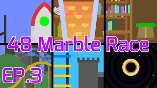 48 Marble Race EP. 3 (by Algodoo)