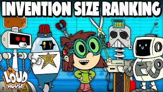 Lisa's Inventions Ranked by SIZE!  | The Loud House