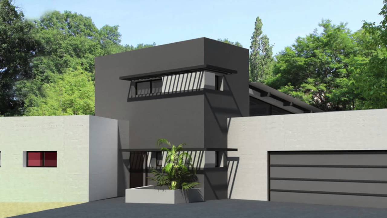 Maison contemporaine à toit terrasse et monopente zinc à charpente ...