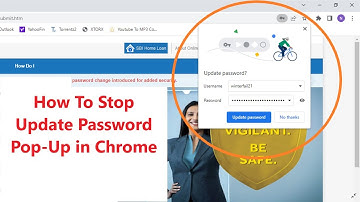 How to Stop Password Pop UP in Chrome