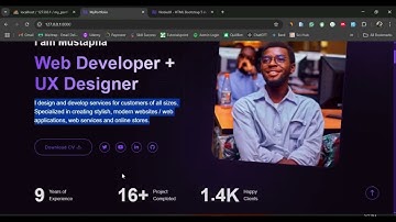 Laravel – Build 100% Dynamic Personal Portfolio Website (What We Will Build)