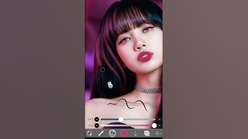 Blackpink Lisa Smudge Edit ibisPaintX  || #blackpink #lisa #edit #ibispaintx