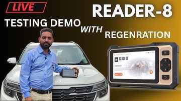 ThinkCar Tool Reader 8 Live Demo: DPF Regeneration & Full Car Diagnostics Test