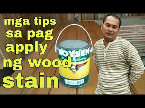Video: Do-it-yourself wood stain: mga uri at paraan ng pagmamanupaktura